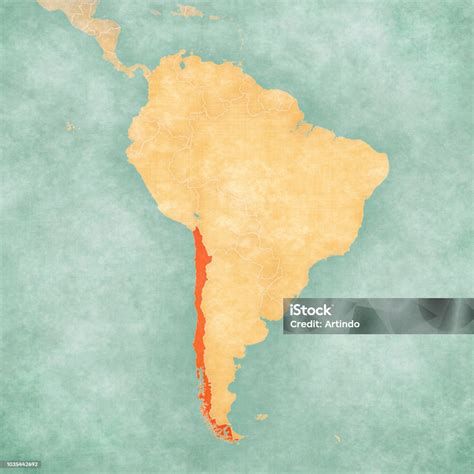 Chile America Do Sul - Vetores de Mapa Da América Do Sul No Chile e mais imagens de América do ...