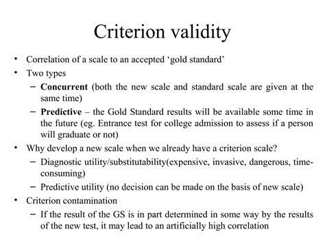 Reliability And Validity Ppt