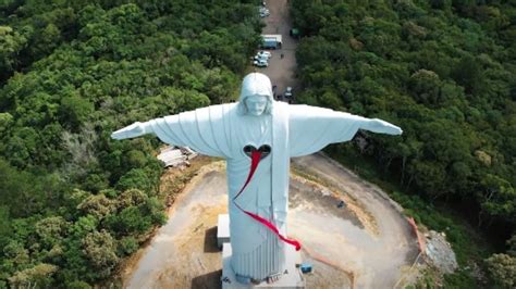 Est Tua Mais Alta Que O Cristo Redentor Inaugurada No Rio Grande Do