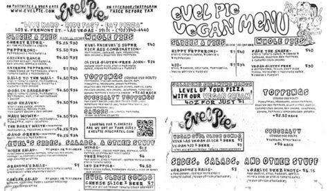 Visiting Evel Pie Las Vegas (Menu, Hours, Happy Hour) - FeelingVegas