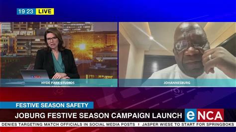 Joburg Festive Season Campaign Launched Youtube