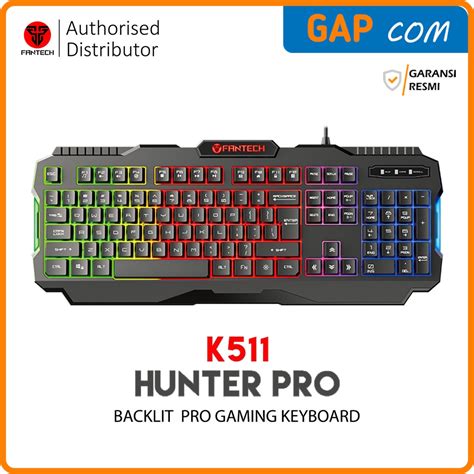 Jual Keyboard Gaming Fantech K Hunter Pro Color Backlit Anti Ghost