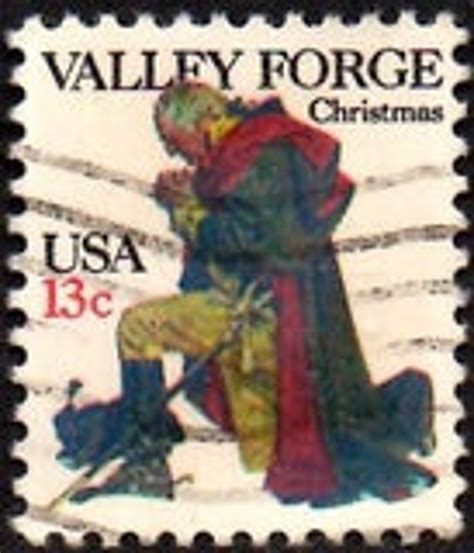 Collectibles 1977 13c Washington At Valley Forge Christmas 1729 Single