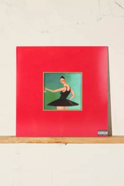 Kanye West My Beautiful Dark Twisted Fantasy 3xlp Urban Outfitters