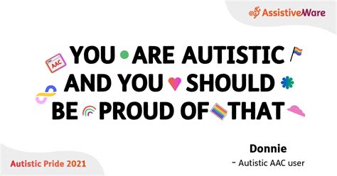 You Are Autistic And You Should Be Proud Of That AssistiveWare