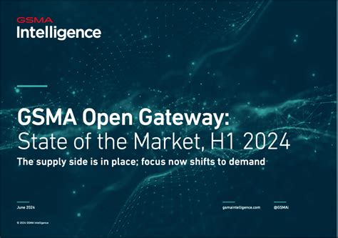 Gsma Open Gateway State Of The Market H Colombia Inteligente