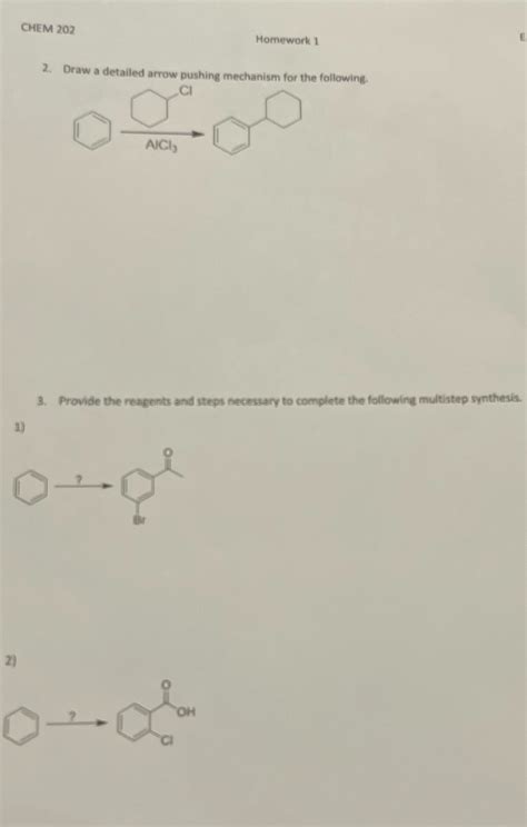 Solved I Would Like To Learn How To Solve This Chem Homework