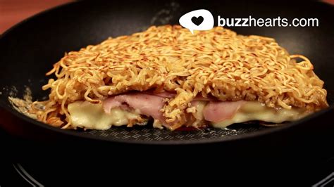 Ramen Noodle Sandwich We Show You How To Make It Youtube