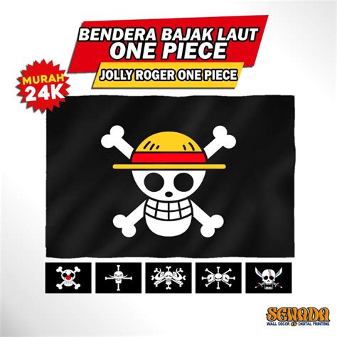 Jual Bendera One Piece Bendera Logo Bajak Laut One Piece Flag JOLLY