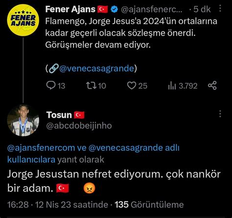 Fener Ajans on Twitter Flamengolu taraftarlar Türk kimliğine