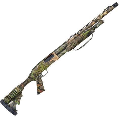 12 Ga Mossberg 500 Pump Action Shotgun Tactical Camo Interlaken Guns And Ammo