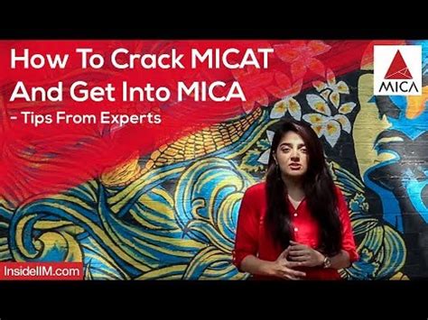 How To Crack MICAT And Get Into MICA Tips From Experts YouTube