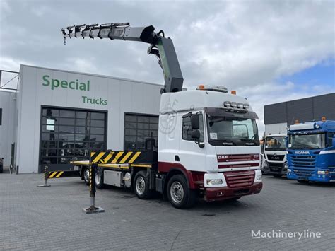 DAF CF 85 460 8x2 Palfinger PK74002 F Mobile Crane For Sale