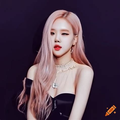 Picture Of Rosé From Blackpink On Craiyon