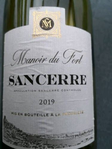 2019 Cave Des Vins De Sancerre Manoir Du Fort Sancerre Vivino US