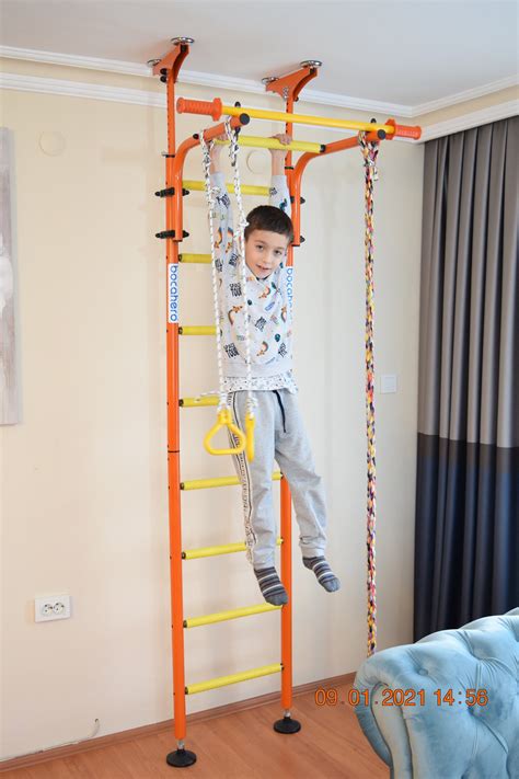 Kids Playground Swedish Ladder Climbing Wall Stall Bars Monkey Bar Kids ...