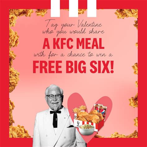 Kfc Jamaica On Twitter Whos Your Kfc Valentine 😍🍗🍗💘 Tag The