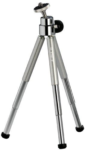 Cullmann Alpha 15 Mini Treppiedi Con Testa A Sfera Colore Argento