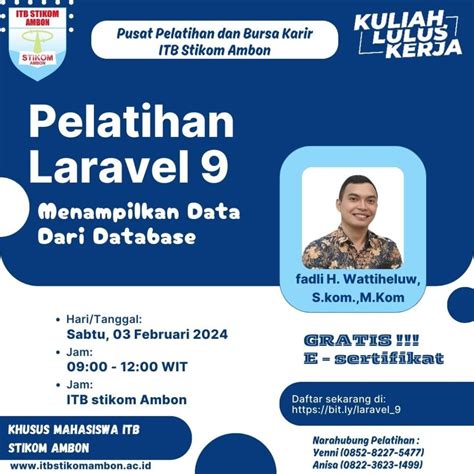 Pelatihan Seminar Itb Stikom Ambon