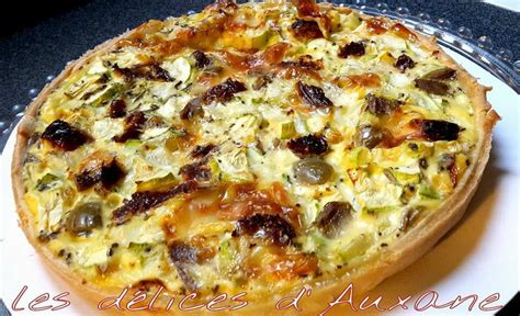 Recette De Ma Quiche Courgette Fromage De Chêvre Tomates Confites