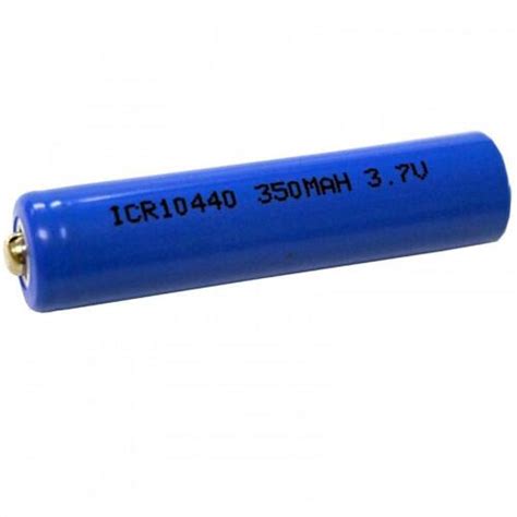 AAA Size 3 7v 10440 350mAh Rechargeable Lithium Battery ICR10440 EBay