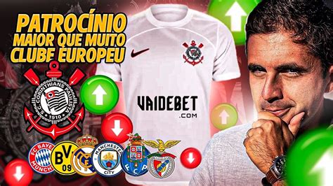 Patroc Nio Da Camisa Do Corinthians Comparado Clubes Europeus