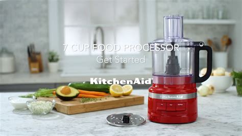 How To Use The Kitchenaid® 7 Cup Food Processor Youtube