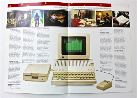 Apple Iic Brochure From 1984 Swe Vintage Apple