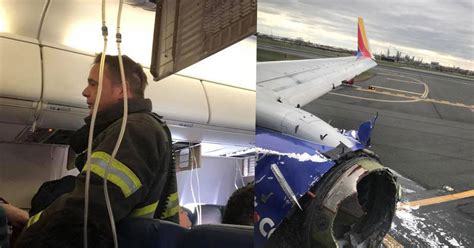 Southwest Plane Engine Explosion Caught On Camera By Passenger