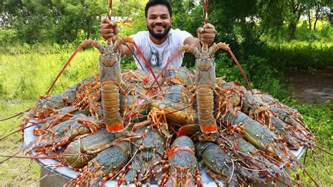 Giant Lobster Biryani Big Lobsters Prepared By Grandpa Kitchen