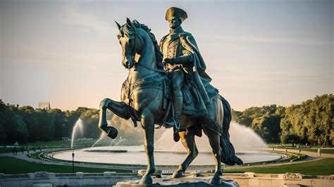 Premium Photo Equestrian Statue Of Peter The Great