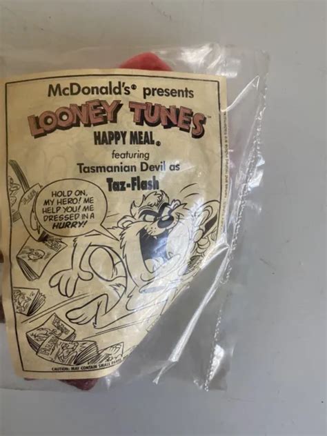 MCDONALD S HAPPY MEAL Looney Tunes Tasmanian Devil As Taz Flash