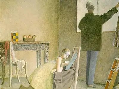 Painter and his Model by Balthus – Creative Flair