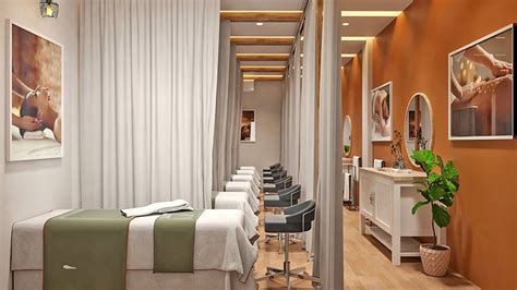 Thiết Kế Spa Gội Đầu Dưỡng Sinh 60m2 Trọn Gói