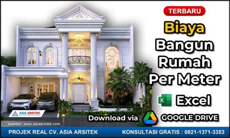 Biaya Bangun Rumah Per Meter 2024 Terbaru