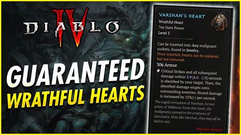 Best Way To Farm Malignant Hearts Guide Diablo Youtube