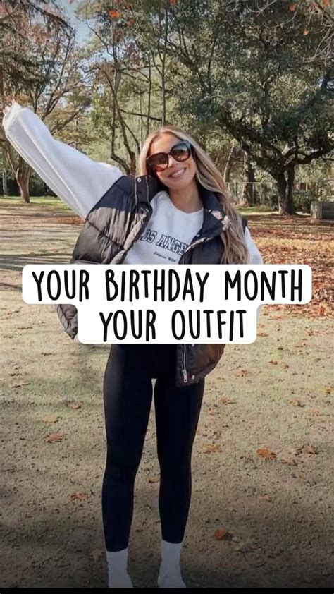 Your birthday month your outfit | Birthday month, Outfits, November ...