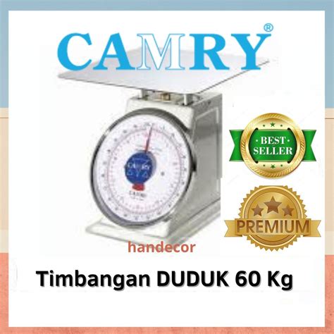 Jual Camry Duduk Kg Camry Dial Spring Scale Kg Timbangan Camry