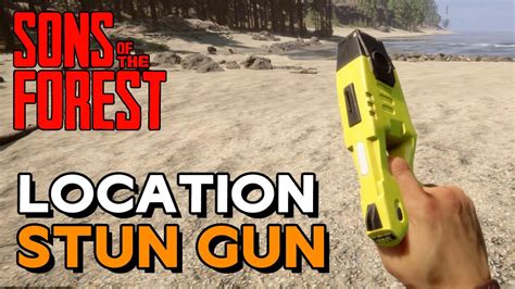 Sons Of The Forest Stun Gun Location Where To Get The Stun Gun Youtube