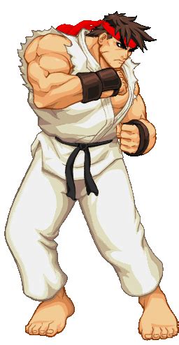 Ryu Street Fighter Hadouken Gif