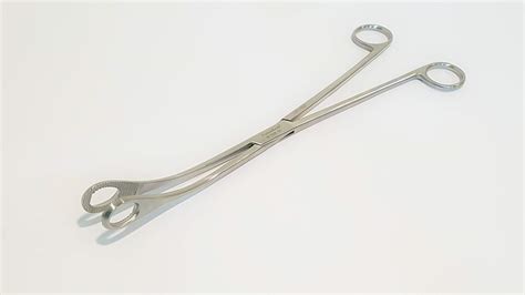 FusionKraft Kelly PPIUCD Intra Uterine Placenta Forceps Curved