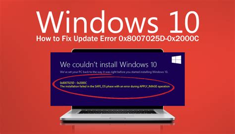 How To Fix Windows Update Error X D X C The Installation