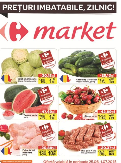 Catalog Carrefour Market 25 Iunie 1 Iulie 2015 Catalog AZ