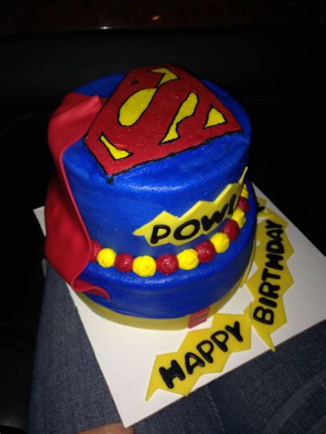 Superman Cake