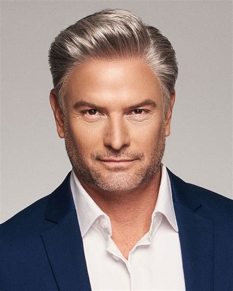 Distinguished Average Large Men S Lace Front And Monofilament Human Hair Blend Wig By Him Best