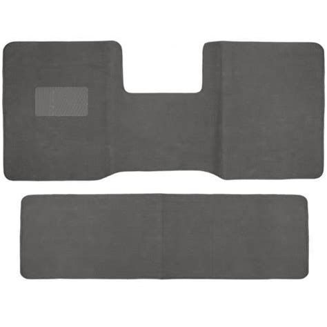 Heavy Duty Full Set Front And Rear Carpet Floor Mats For Truck Black