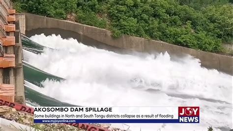 Akosombo Dam Some Buildings In North And South Tongu Districts