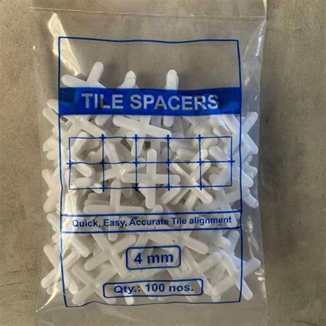 4mm Pvc Tile Spacers For Tiles Construction At Rs 10packet In Rajkot