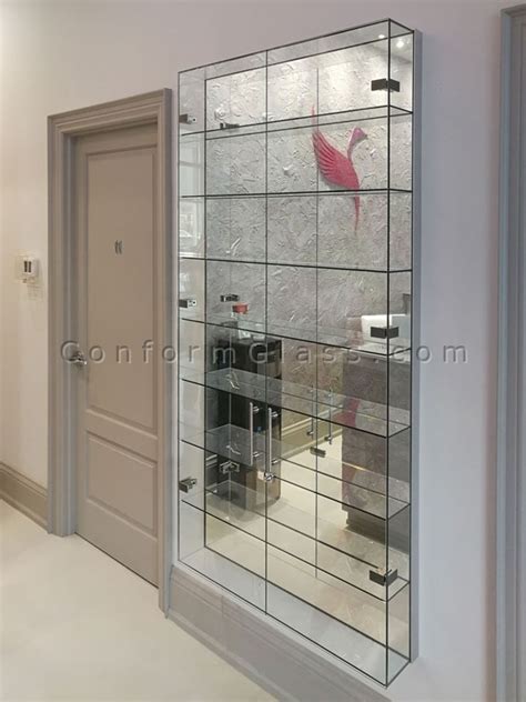 Custom Made Wall Glass Displays Toronto Conform Glass