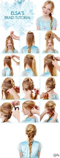 Elsa and Anna Hairstyles from Frozen | Home Maid Simple